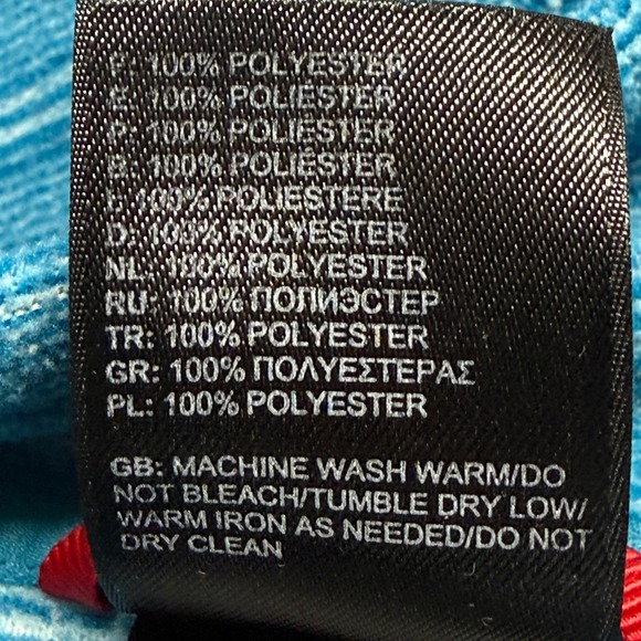 The North Face Jacket Womens Large Blue Stripes Full Zip Polartec Thermal Pro - Picture 10 of 12